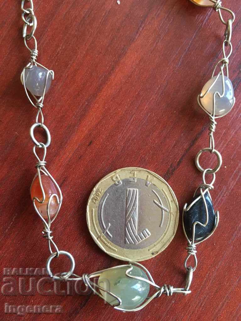 BRACELET METAL STONES with price 4.00 BGN | € 2.05 BRACELET METAL STONES with price 4.00 BGN | € 2.05