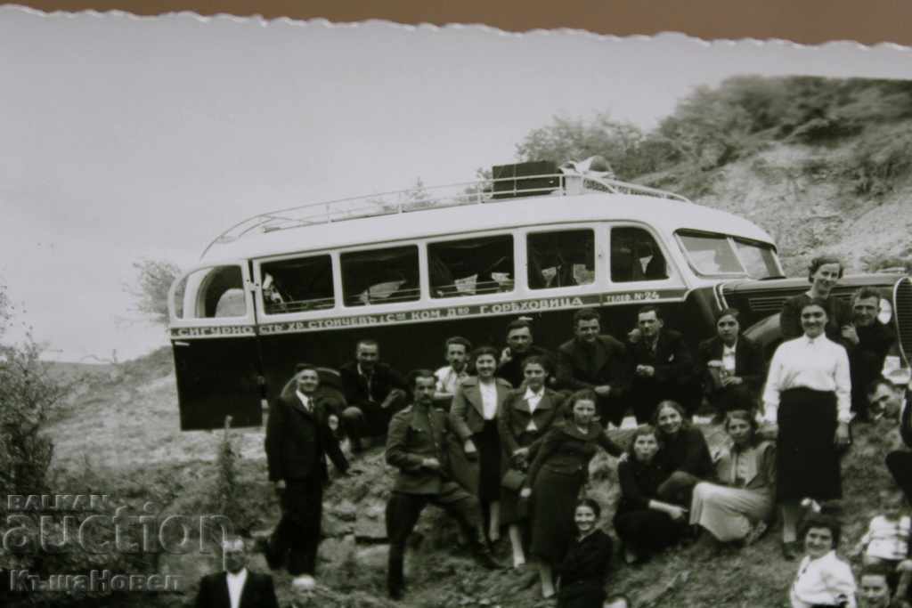 .1930 FOTOGRAFIE UPPER OREKHOVITSA BUS COMPANY