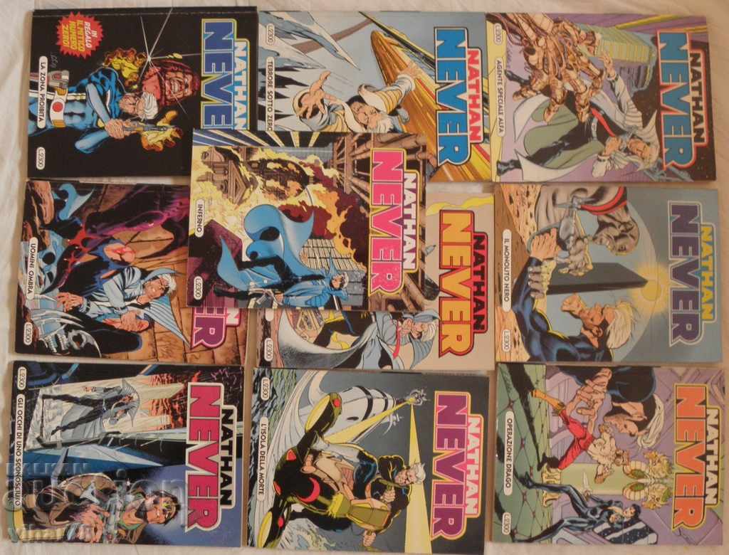 10 NEVER Collector Magazines / Comics from 1 to 10 with price 99.99 BGN | € 51.12 10 NEVER Collector Magazines / Comics from 1 to 10 with price 99.99 BGN | € 51.12