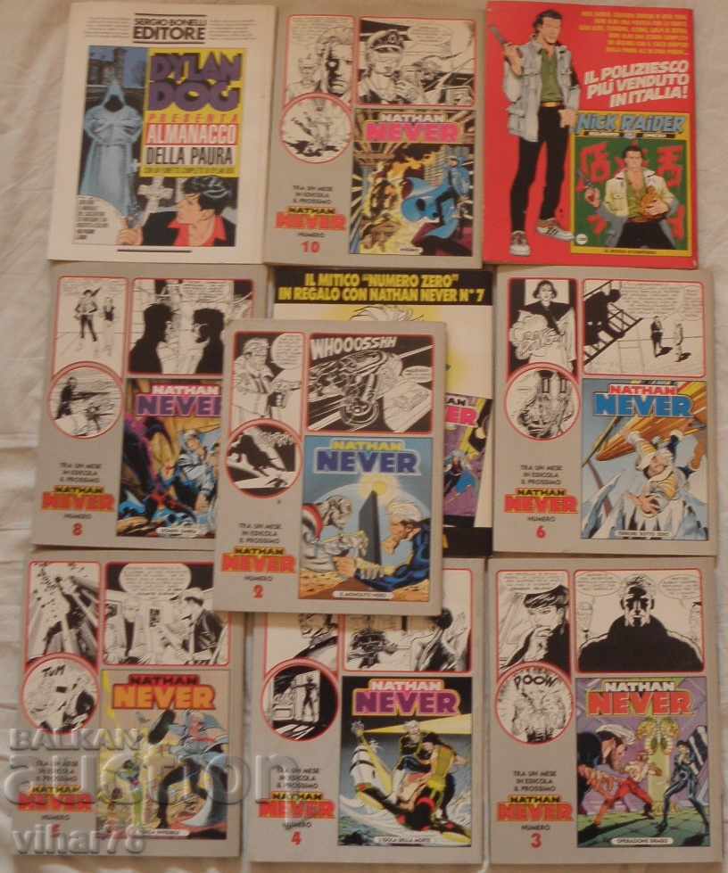 10 bucăți revistă/bandă desenată de colecție NEVER de la numărul 1 la 10 - 5