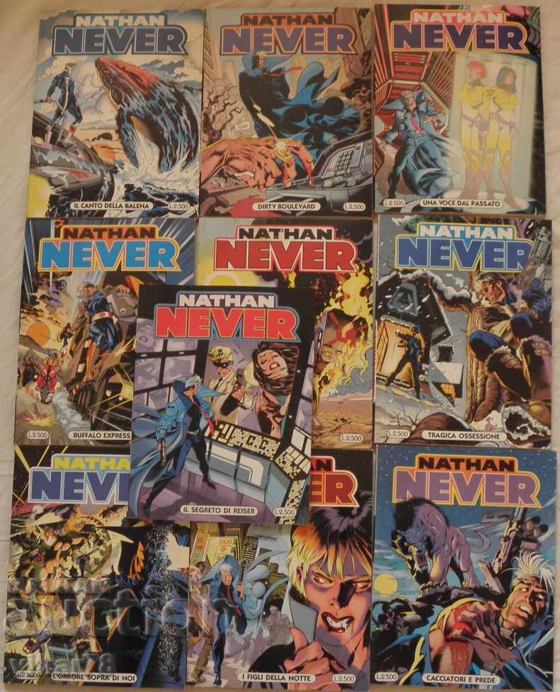 10 NEVER collectible magazine / comics from 31 to 40