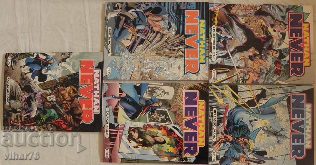 5 NEVER collectible magazine / comics from 51 to 55 with price 49.99 BGN | € 25.56 5 NEVER collectible magazine / comics from 51 to 55 with price 49.99 BGN | € 25.56