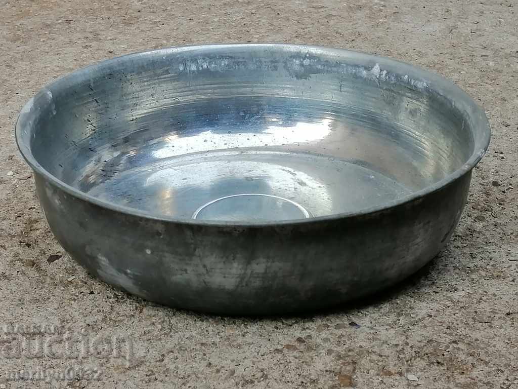 Old tinned bath tub, hammam, copper, vessel with price 59.00 BGN | € 30.17