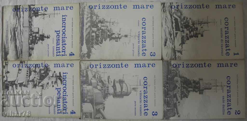 LOT OF 15 NUMBER MILITARY LETTERS WITH ORIZZONTE MARE SHIPS - 6 LOT OF 15 NUMBER MILITARY LETTERS WITH ORIZZONTE MARE SHIPS - 6