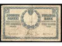 RS (20) Rusia - Finlanda 5 puncte 1909 Rare