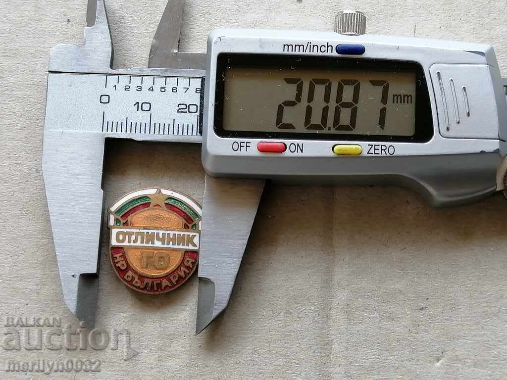 Delivery of Badge of Excellence GO Email Medal Badge