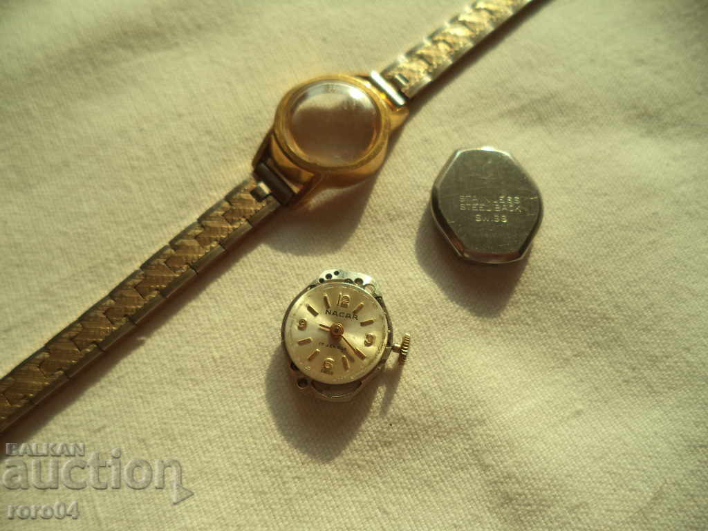 NACAR - 17 JEWELS - SWISS MADE - WORKING with price 112.50 BGN | € 57.52 NACAR - 17 JEWELS - SWISS MADE - WORKING with price 112.50 BGN | € 57.52