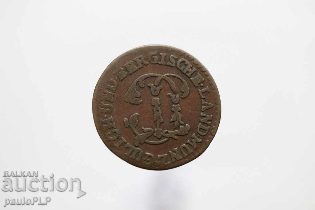 GERMANY -1775-JULICH BERG 1/4 STUBER with price 38.00 BGN | € 19.43