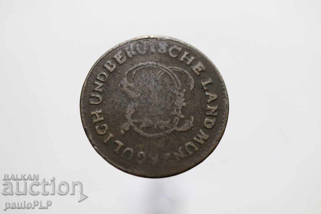 GERMANY -1774-JULICH BERG 1/2 STUBER with price 44.00 BGN | € 22.50 GERMANY -1774-JULICH BERG 1/2 STUBER with price 44.00 BGN | € 22.50