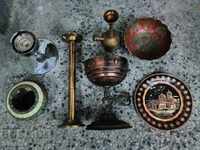 Sfeșnice și vase metalice