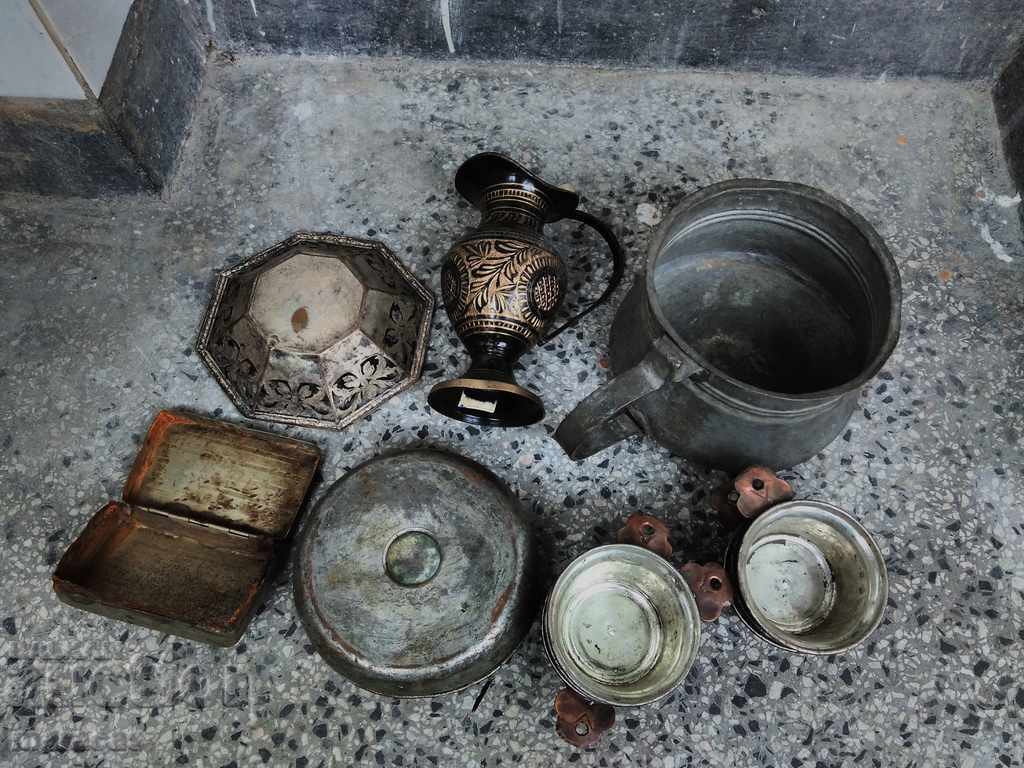 Copper and brass vessels Copper and brass vessels