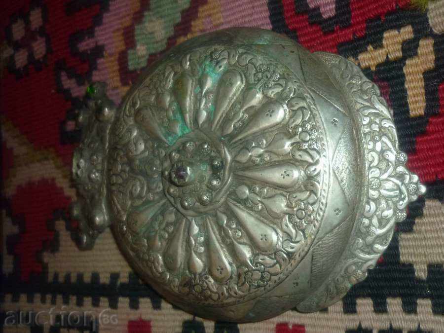 Αρχαίο ασημένιο πατήσαμε πόρπη της ζώνης πολυτελώς πραγματοποίηση 4 με τιμή 285.00 BGN | € 145.72 Αρχαίο ασημένιο πατήσαμε πόρπη της ζώνης πολυτελώς πραγματοποίηση 4 με τιμή 285.00 BGN | € 145.72