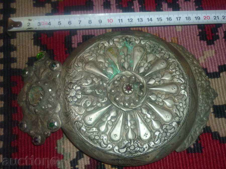 Παράδοση Αρχαίο ασημένιο πατήσαμε πόρπη της ζώνης πολυτελώς πραγματοποίηση 4 Παράδοση Αρχαίο ασημένιο πατήσαμε πόρπη της ζώνης πολυτελώς πραγματοποίηση 4