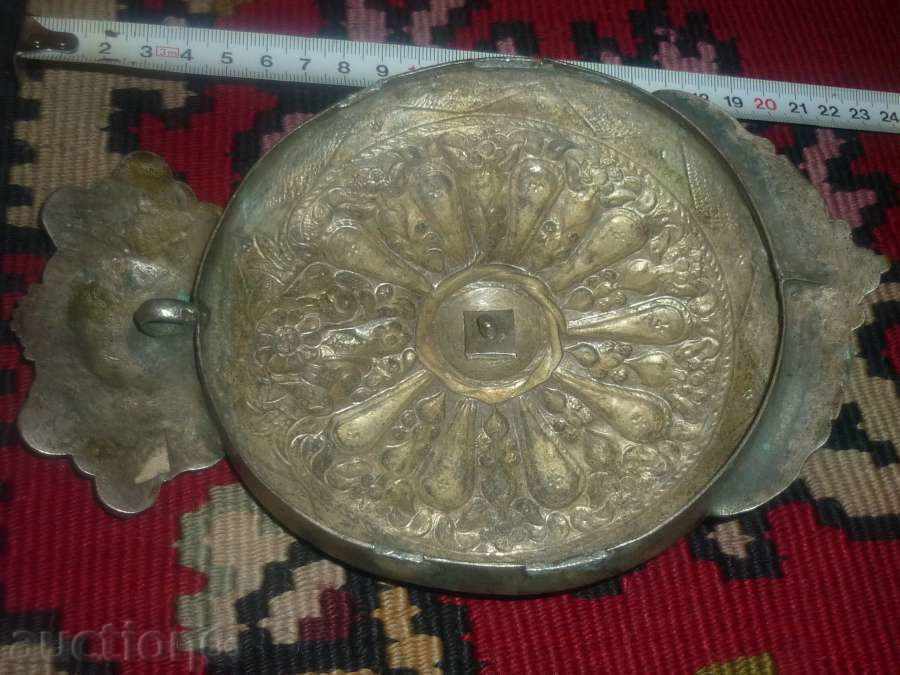 Αρχαίο ασημένιο πατήσαμε πόρπη της ζώνης πολυτελώς πραγματοποίηση 4 - 5 Αρχαίο ασημένιο πατήσαμε πόρπη της ζώνης πολυτελώς πραγματοποίηση 4 - 5