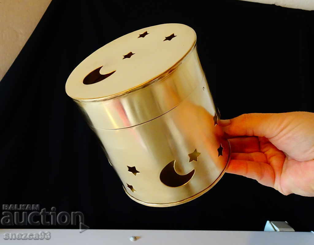 Bronze censer, censer, thurible, Moon, stars - 5 Bronze censer, censer, thurible, Moon, stars - 5