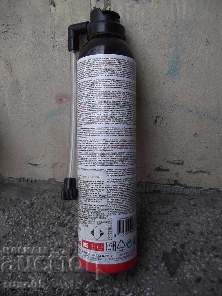 Delivery of GONFIA & RIPARA adhesive for Italian tires Delivery of GONFIA & RIPARA adhesive for Italian tires