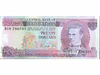 ΜΠΑΡΜΠΑΝΤΟΣ BARBADOS - 20 $ έκδοση - 1988