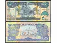 +++ СОМАЛИЛЕНД  500 ШИЛИНГА   Р 6 2006 UNC +++