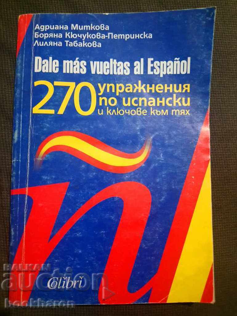 270 de exerciții în spaniolă și chei pentru ele