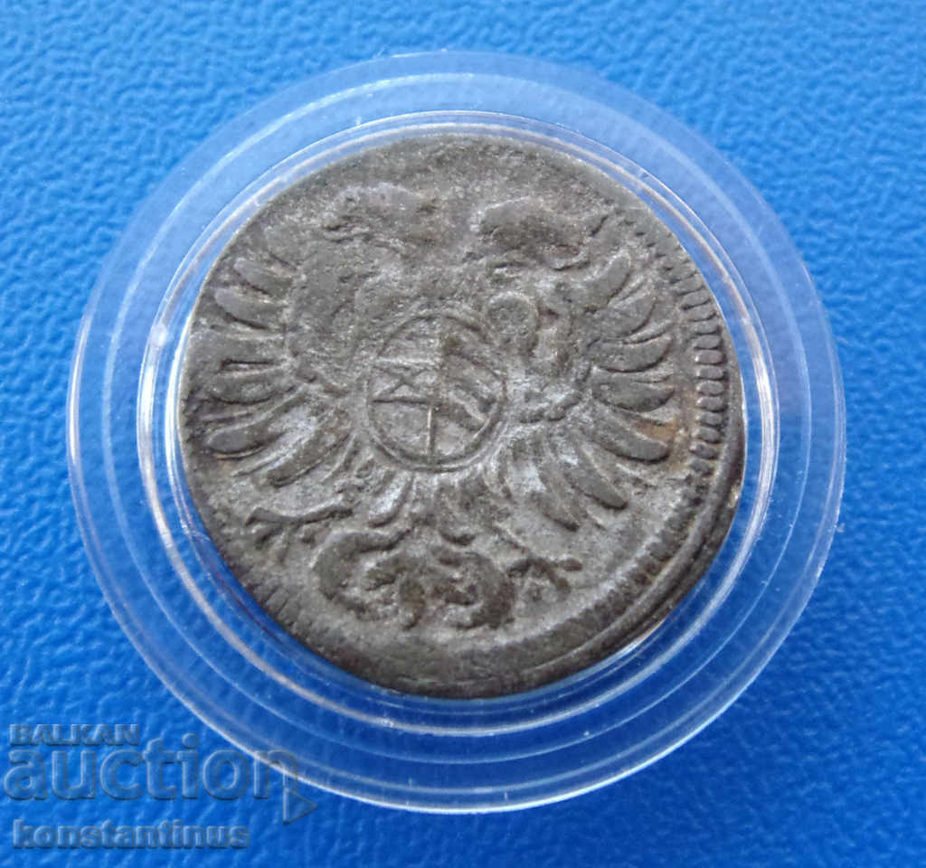 Леополд I  1  Грошел - 3 Кройцер  1697  Сребро  Rare с цена € 11.76 | 23.00 лв.