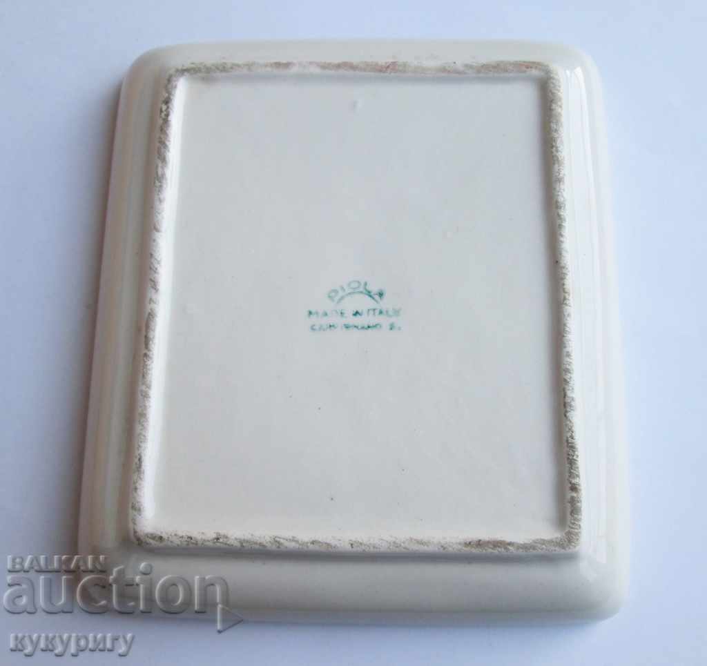 Vintage ιταλική λιθογραφία τοπίων ζωγραφική σε πορσελάνη - 6 Vintage ιταλική λιθογραφία τοπίων ζωγραφική σε πορσελάνη - 6