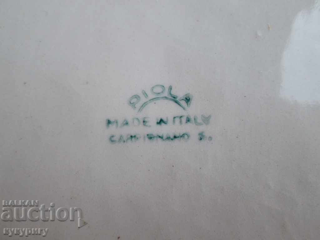 Vintage ιταλική λιθογραφία τοπίων ζωγραφική σε πορσελάνη - 7 Vintage ιταλική λιθογραφία τοπίων ζωγραφική σε πορσελάνη - 7