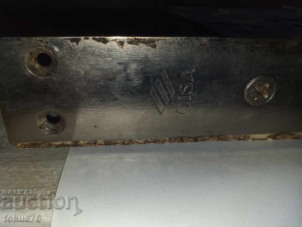 Auction LARGE BRANDED CASH LOCK "CISA" WITHOUT KEY Auction LARGE BRANDED CASH LOCK "CISA" WITHOUT KEY