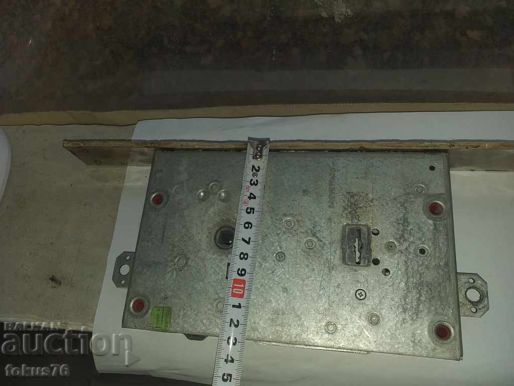 LARGE BRANDED CASH LOCK "CISA" WITHOUT KEY - 5 LARGE BRANDED CASH LOCK "CISA" WITHOUT KEY - 5