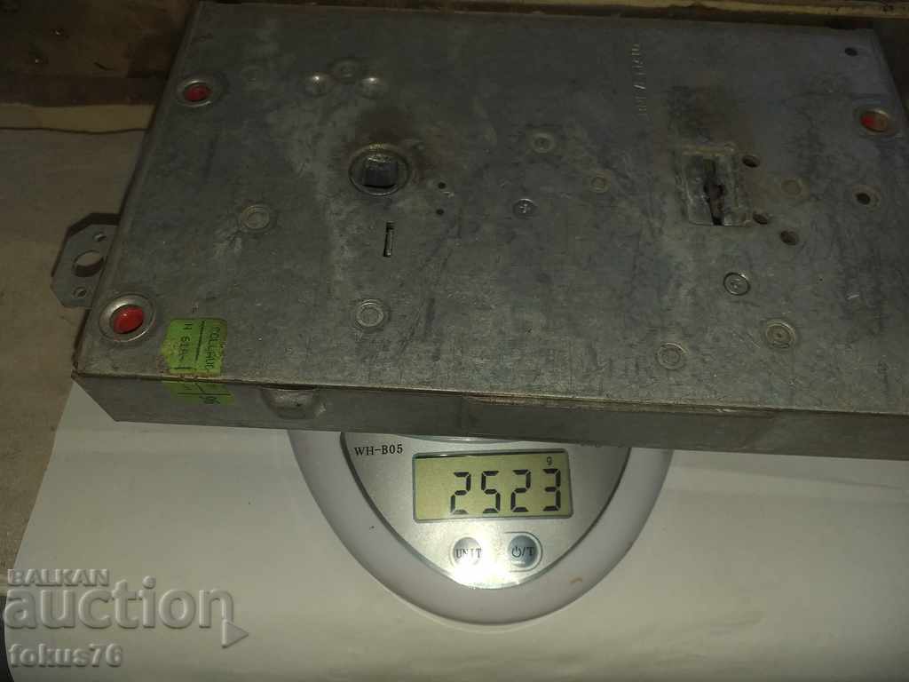 LARGE BRANDED CASH LOCK "CISA" WITHOUT KEY - 6 LARGE BRANDED CASH LOCK "CISA" WITHOUT KEY - 6