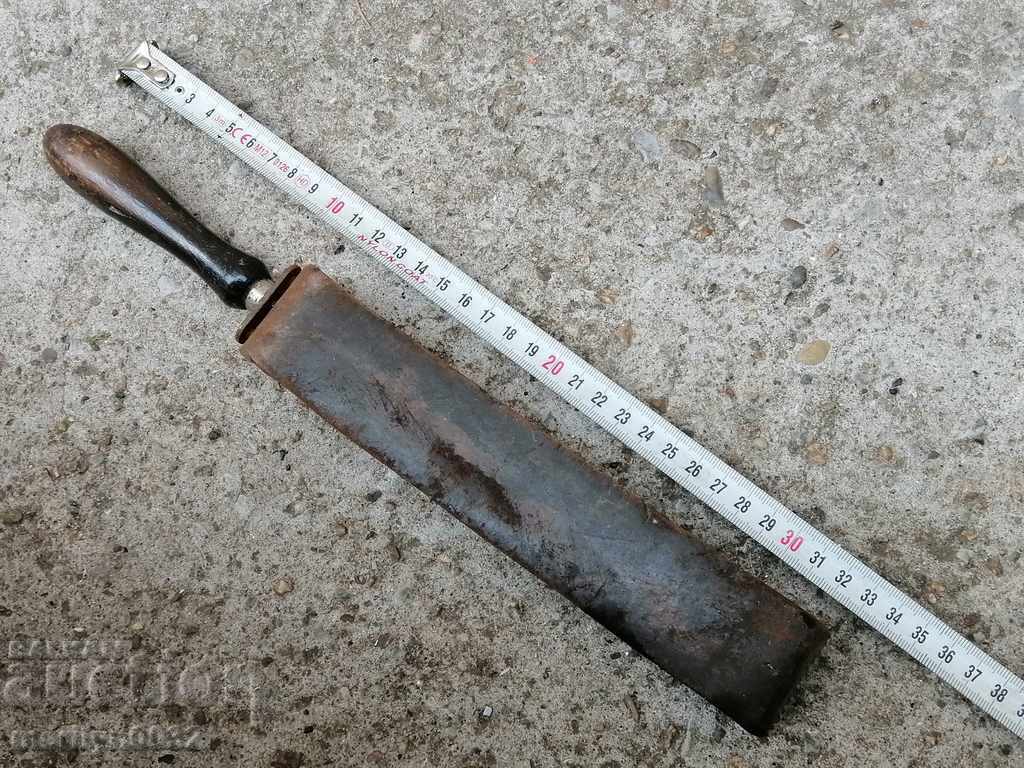 Delivery of Antique barber's sharpener, belt, razor