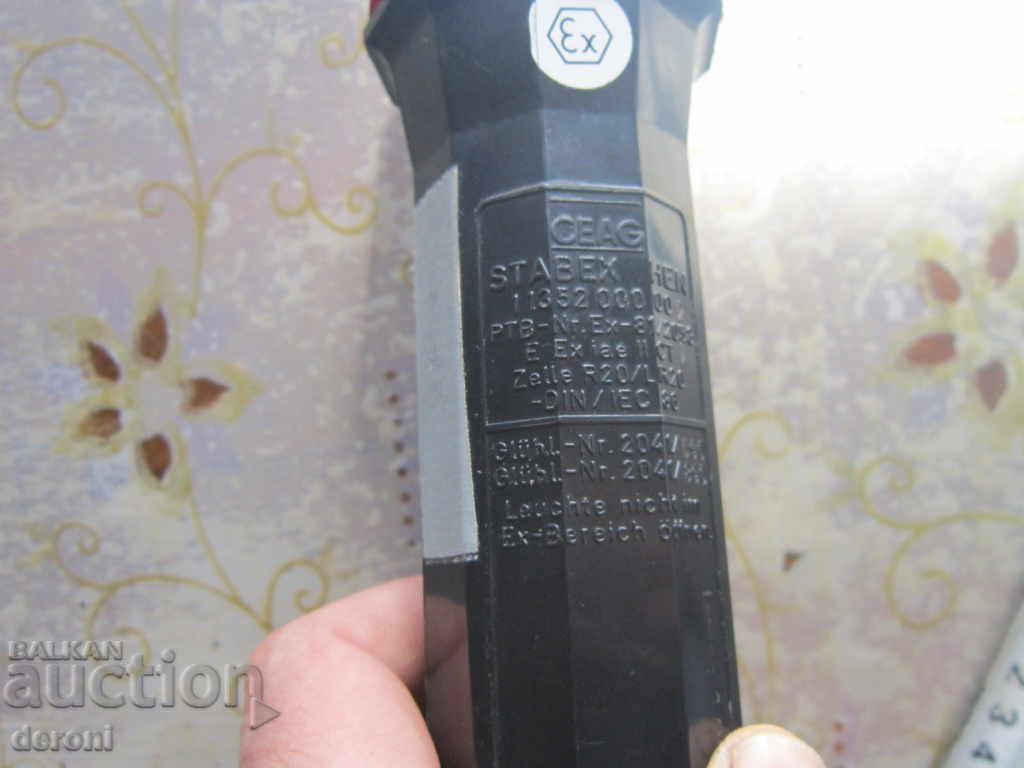 Auction Army German Lantern Flashlight Ceag Stabex Hen Spotlight Auction Army German Lantern Flashlight Ceag Stabex Hen Spotlight
