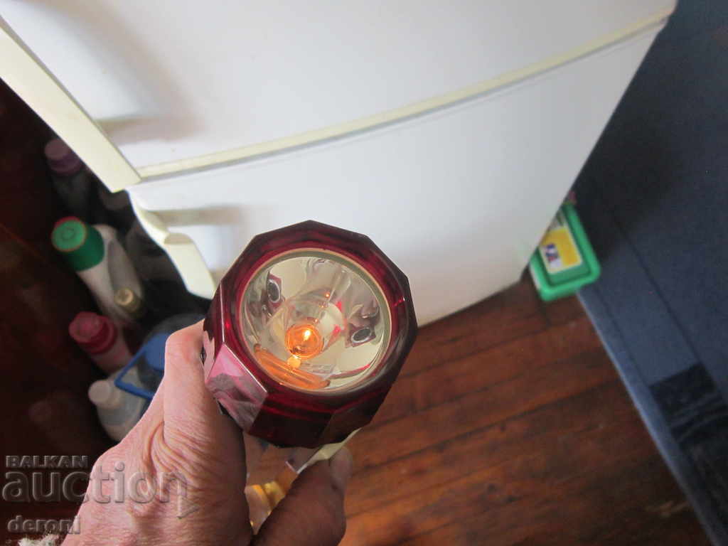 Army German Lantern Flashlight Ceag Stabex Hen Spotlight - 6 Army German Lantern Flashlight Ceag Stabex Hen Spotlight - 6