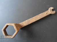 Old forged wagon wagon key