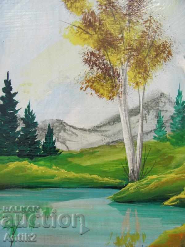 90s Original Oil Painting by Anna Radeva with price 17.00 BGN | € 8.69 90s Original Oil Painting by Anna Radeva with price 17.00 BGN | € 8.69