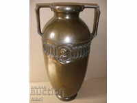 An old vase from the beginning of the 20th century, "Setision" style.