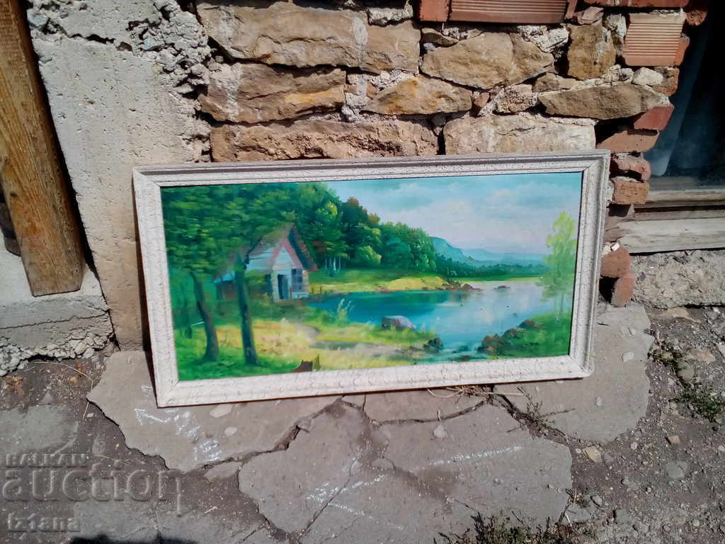 Old painted picture with price 120.00 BGN | € 61.36 Old painted picture with price 120.00 BGN | € 61.36