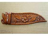 . WOODEN SOUVENIR WOOD CARVING SWAN KNIFE FOR LETTERS?