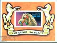 Pure Fauna Horse Block 1972 from Um al-Quayn UAE