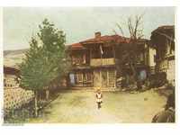 Old postcard - Koprivshtitsa, G. Benkovski's House