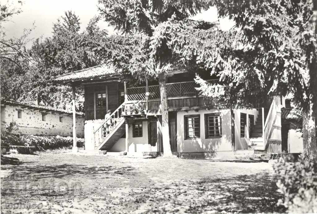 Old postcard - Koprivshtitsa, D. Debelyanov's House