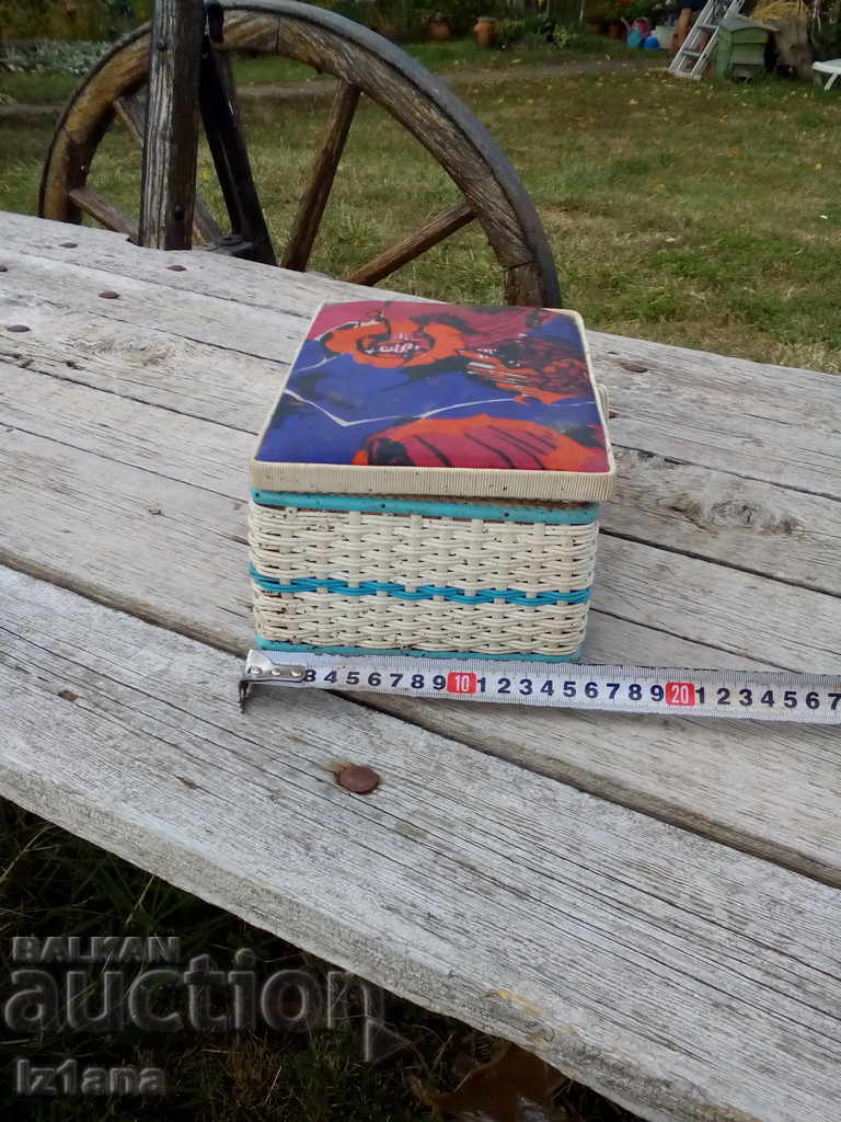 Delivery of Old wicker box Delivery of Old wicker box