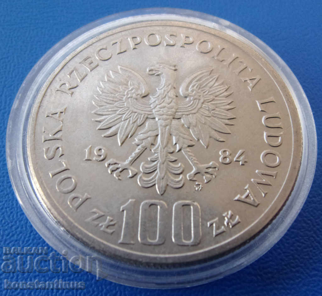 Polonia 100 Zloty 1984 UNC Rare cu preț € 7.67 | 15.00 BGN