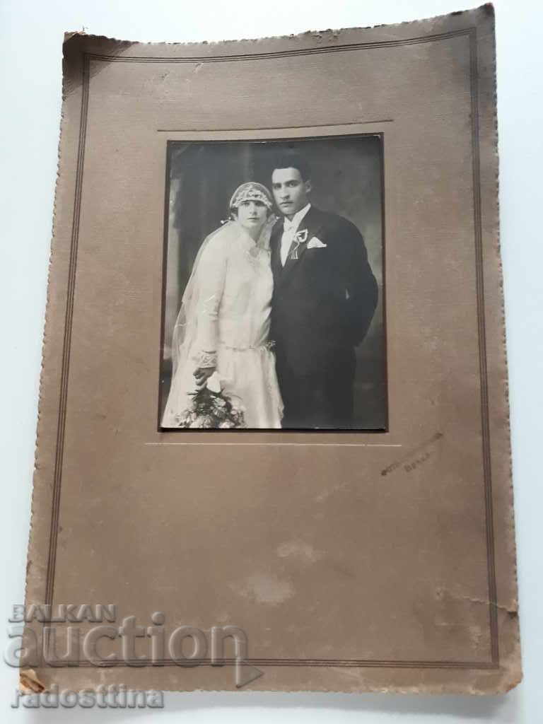 Old photo cardboard Photograph Krustenyakov Vratsa Old photo cardboard Photograph Krustenyakov Vratsa