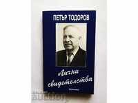 Personal Testimonials - Petar Todorov 1999