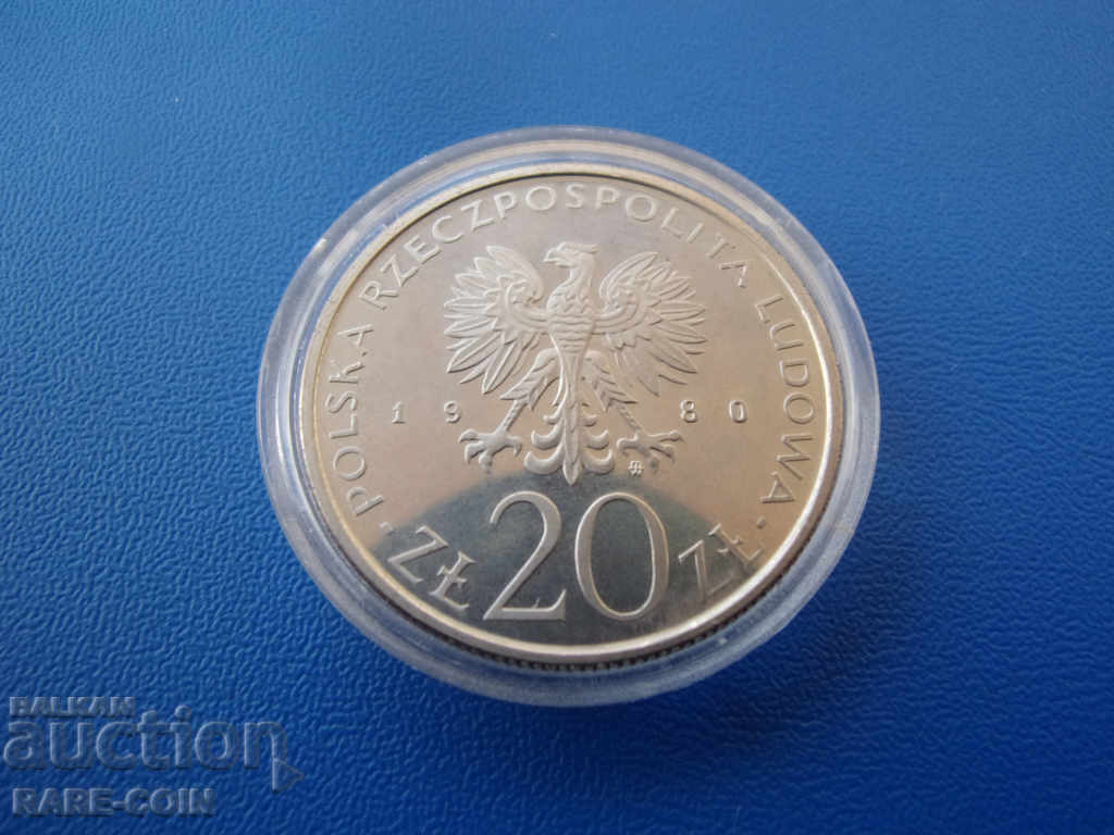 RS(20) Полша 20 Злоти 1980 Rare Оригинал с цена € 7.67 | 15.00 лв. RS(20) Полша 20 Злоти 1980 Rare Оригинал с цена € 7.67 | 15.00 лв.