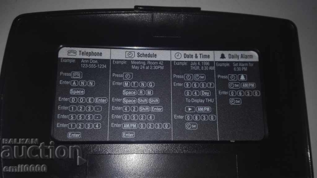 Un vechi organizator de lucru. cu preț 11.99 BGN | € 6.13