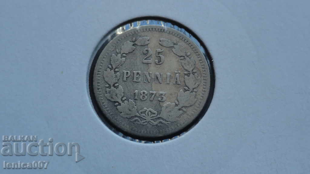 Русия (Финландия) 1873г. - 25 пення