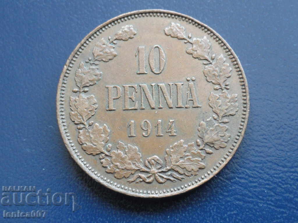 Auction Russia (Finland) 1914 - 10 stumps Auction Russia (Finland) 1914 - 10 stumps