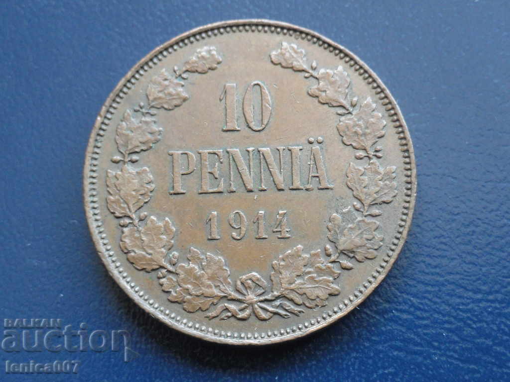 Russia (Finland) 1914 - 10 stumps - 5 Russia (Finland) 1914 - 10 stumps - 5