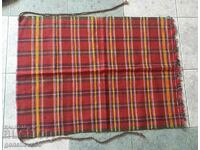 Large woven wool chaise apron